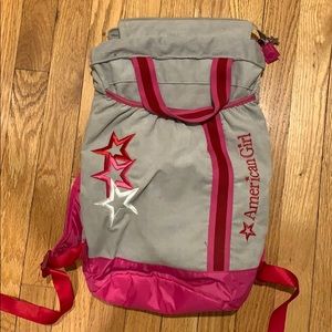 American Girl doll back pack